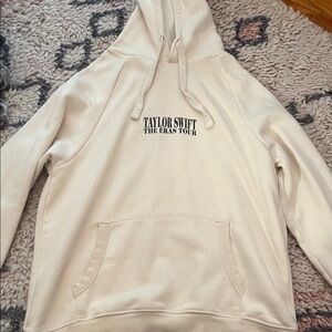 Taylor Swift The Eras Tour Cream Hoodie